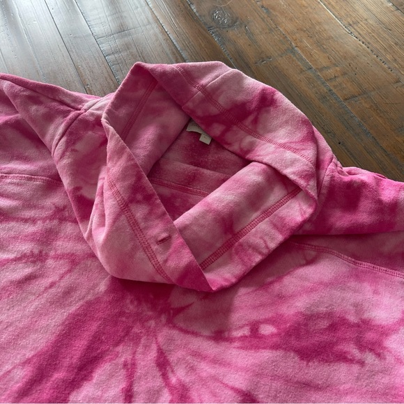 Simply Southern L pink tie dye sweatshirt - Picture 6 of 16